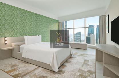 Hotel Apartments - Studio - 1 Bathroom for rent in West Bay Tower - West Bay - West Bay - Doha