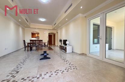Apartment - 2 Bedrooms - 3 Bathrooms for rent in West Porto Drive - Porto Arabia - The Pearl Island - Doha Apartment - 2 Bedrooms - 3 Bathrooms for rent in West Porto Drive - Porto Arabia - The Pearl Island - Doha