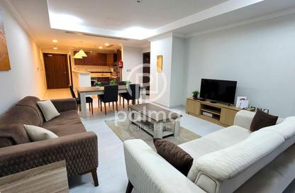 Apartment - 1 Bedroom - 2 Bathrooms for rent in East Porto Drive - Porto Arabia - The Pearl Island - Doha
