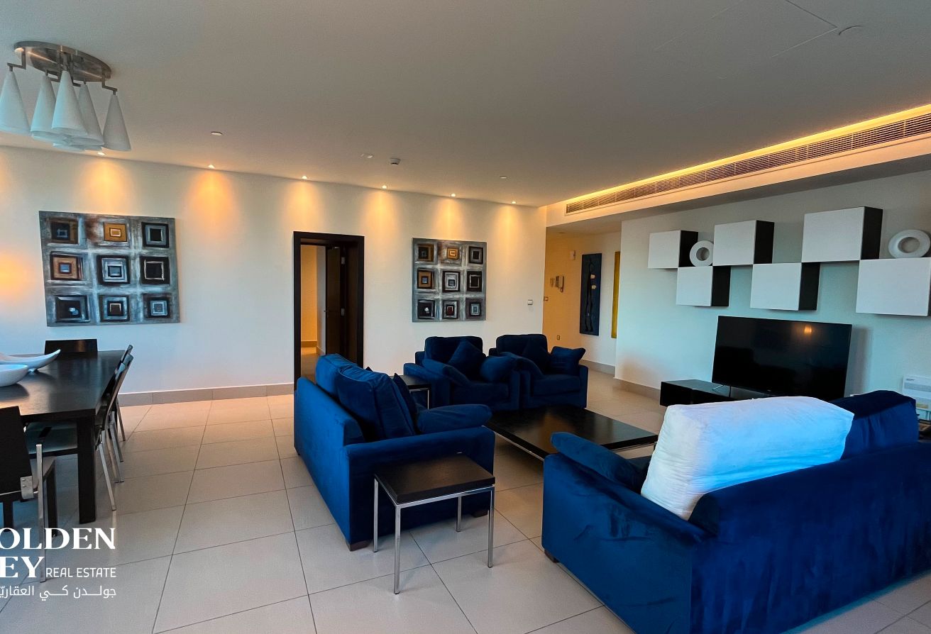 Bills Included | Furnished 2BR+Maid in West Bay