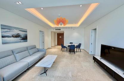 Apartment - 2 Bedrooms - 3 Bathrooms for rent in Lusail Marina Heights - Marina District - Lusail