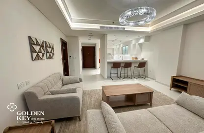 شقة - غرفة نوم - 2 حمامات للايجار في كريستال ريزيدنس - جزيرة جيوان - جزيرة اللؤلؤة - الدوحة