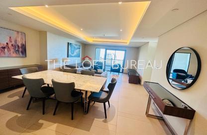 Apartment - 3 Bedrooms - 5 Bathrooms for rent in Abraj Bay - Abraj Quartiers - The Pearl Island - Doha