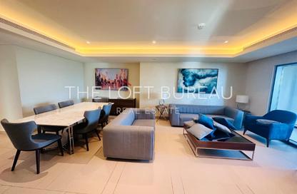 Apartment - 3 Bedrooms - 5 Bathrooms for rent in Abraj Bay - Abraj Quartiers - The Pearl Island - Doha