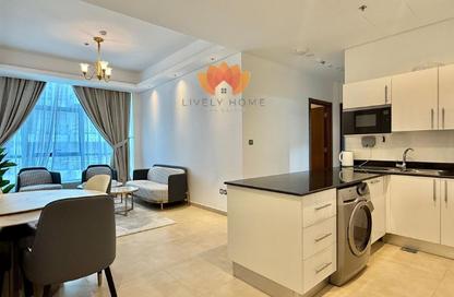 Apartment - 2 Bedrooms - 2 Bathrooms for rent in Lusail Marina Heights - Marina District - Lusail