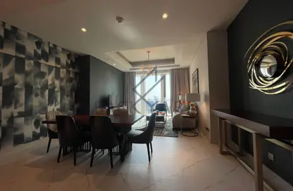 شقق فندقية - 2 غرف نوم - 2 حمامات للايجار في برج وست باي - الخليج الجنوبي - الخليج الغربي - الدوحة