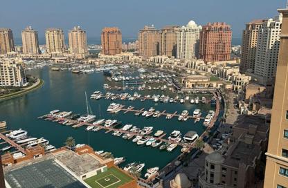 Apartment - 1 Bedroom - 2 Bathrooms for sale in West Porto Drive - Porto Arabia - The Pearl Island - Doha