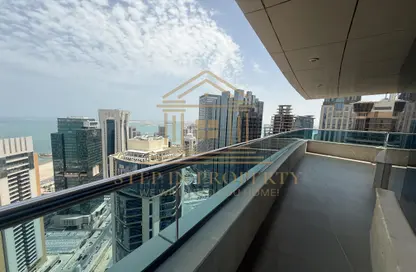 Apartment - 3 Bedrooms - 5 Bathrooms for rent in West Bay Tower - West Bay - West Bay - Doha
