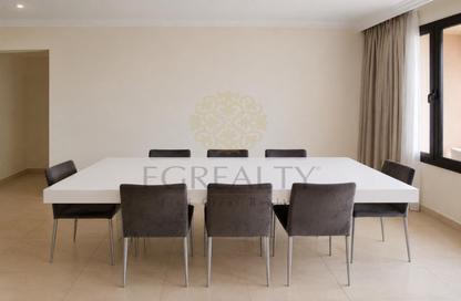 Apartment - 2 Bedrooms - 4 Bathrooms for rent in East Porto Drive - Porto Arabia - The Pearl Island - Doha