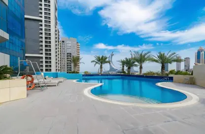 شقة - غرفة نوم - 2 حمامات للبيع في 195 مساكن مارينا - منطقة المارينا - الوسيل