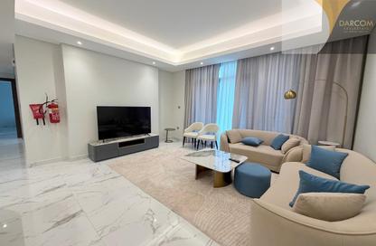 Apartment - 2 Bedrooms - 3 Bathrooms for rent in Lusail Marina Heights - Marina District - Lusail