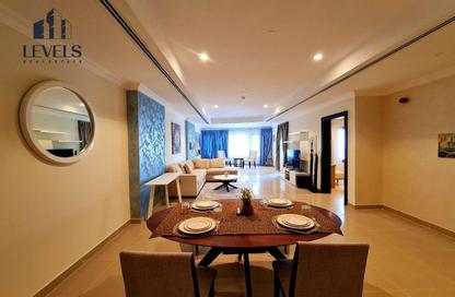 Apartment - 1 Bedroom - 2 Bathrooms for rent in East Porto Drive - Porto Arabia - The Pearl Island - Doha