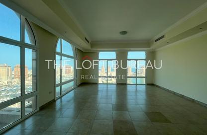 Penthouse - 4 Bedrooms - 6 Bathrooms for sale in West Porto Drive - Porto Arabia - The Pearl Island - Doha Penthouse - 4 Bedrooms - 6 Bathrooms for sale in West Porto Drive - Porto Arabia - The Pearl Island - Doha