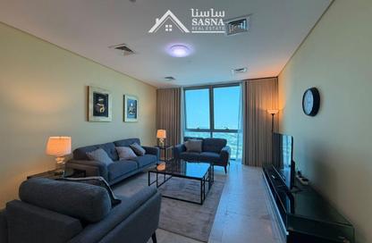 Apartment - 2 - 4 for rent in Zig Zag Towers - West Bay - Doha