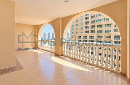 Apartment - 1 - 2 for rent in West Porto Drive - Porto Arabia - The Pearl Island - Doha