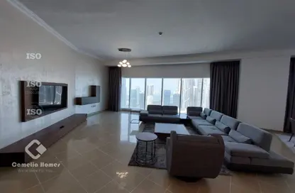 شقة - 2 غرف نوم - 3 حمامات للايجار في الخليج الجنوبي - الخليج الغربي - الدوحة