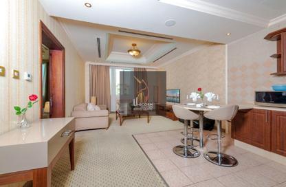 Hotel Apartments - 1 Bedroom - 2 Bathrooms for rent in Al Sadd Road - Al Sadd - Doha