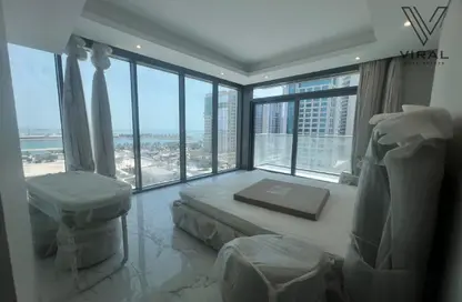 Apartment - 2 Bedrooms - 3 Bathrooms for rent in Seef Lusail Tower 1 - Seef Lusail - Lusail City - Lusail