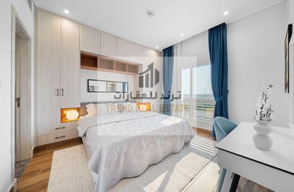 Apartment - 1 Bedroom - 1 Bathroom for rent in Lusail Marina Heights - Marina District - Lusail
