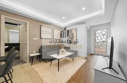 Apartment - 1 Bedroom - 1 Bathroom for rent in Lusail Marina Heights - Marina District - Lusail