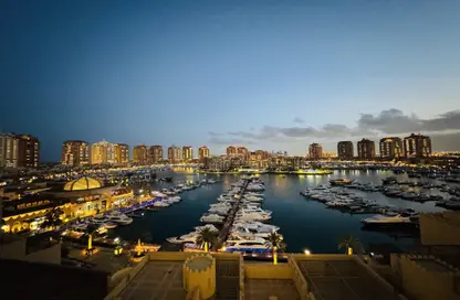 Apartment - Studio - 1 Bathroom for rent in West Porto Drive - Porto Arabia - The Pearl Island - Doha