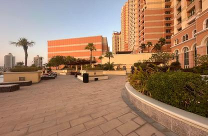 Apartment - Studio - 1 Bathroom for rent in Viva Central - Viva Bahriyah - The Pearl Island - Doha