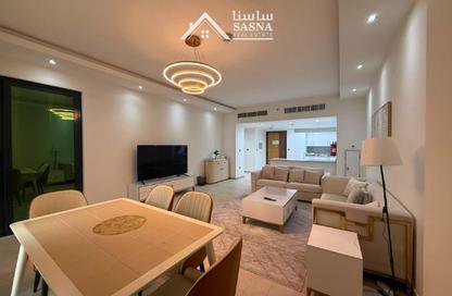 Apartment - 1 Bedroom - 1 Bathroom for rent in Lusail Marina Heights - Marina District - Lusail