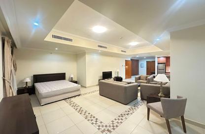 Apartment - Studio - 1 Bathroom for rent in East Porto Drive - Porto Arabia - The Pearl Island - Doha