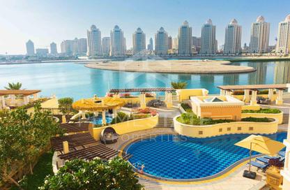Apartment - 1 Bedroom - 2 Bathrooms for rent in Tower 21 - Viva Bahriyah - The Pearl Island - Doha Apartment - 1 Bedroom - 2 Bathrooms for rent in Tower 21 - Viva Bahriyah - The Pearl Island - Doha