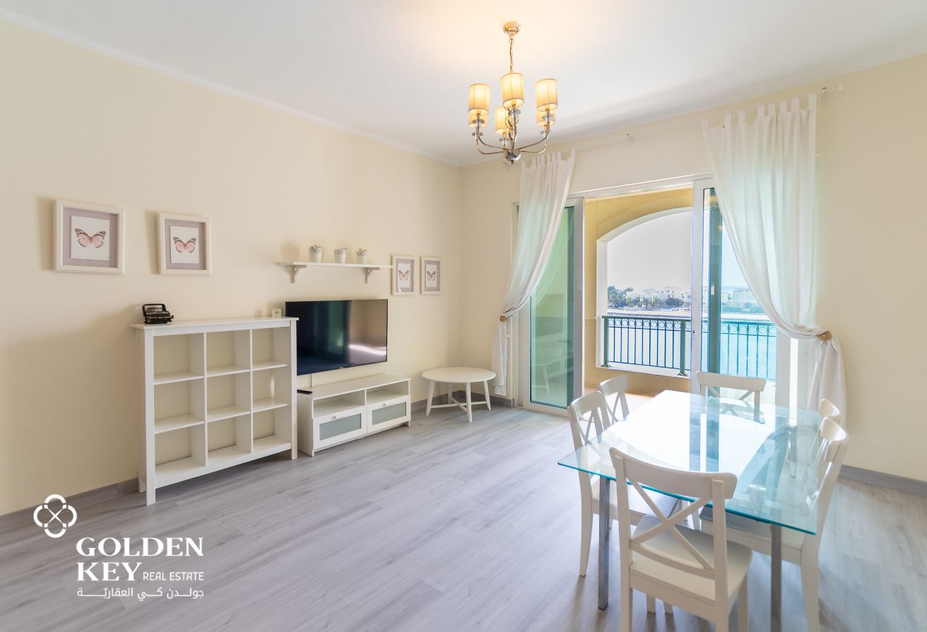 Direct Sea View | Spacious 2BR Chalet with Balcony