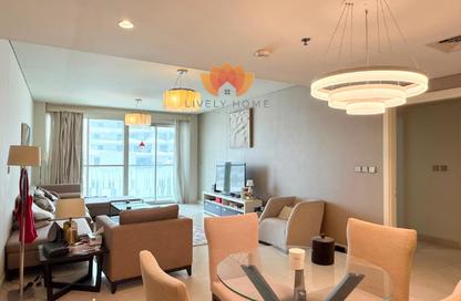 Apartment - 1 Bedroom - 2 Bathrooms for rent in Burj DAMAC Marina - Marina District - Lusail