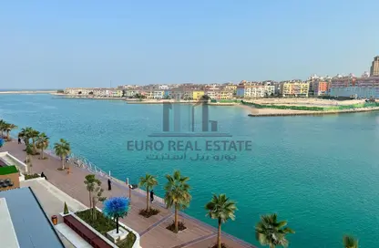 شقة - غرفة نوم - 2 حمامات للايجار في كريستال ريزيدنس - جزيرة جيوان - جزيرة اللؤلؤة - الدوحة