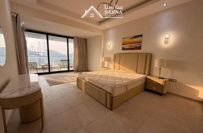 Apartment - 1 Bedroom - 1 Bathroom for rent in Lusail Marina Heights - Marina District - Lusail