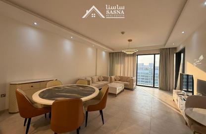 Apartment - 1 Bedroom - 1 Bathroom for rent in Lusail Marina Heights - Marina District - Lusail