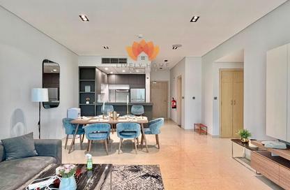 Apartment - 2 Bedrooms - 3 Bathrooms for rent in Lusail Marina Heights - Marina District - Lusail Apartment - 2 Bedrooms - 3 Bathrooms for rent in Lusail Marina Heights - Marina District - Lusail