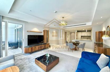 Apartment - 1 Bedroom - 2 Bathrooms for rent in Burj Al Marina - Marina District - Lusail
