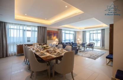 Townhouse - 3 Bedrooms - 4 Bathrooms for rent in Abraj Bay - Abraj Quartiers - The Pearl Island - Doha