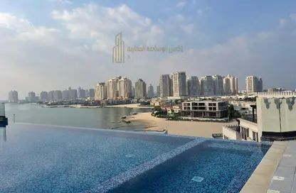 Apartment - Studio - 1 Bathroom for rent in La Plage West - La Plage - The Pearl Island - Doha