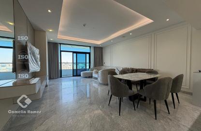 Apartment - 2 Bedrooms - 3 Bathrooms for rent in Lusail Marina Heights - Marina District - Lusail