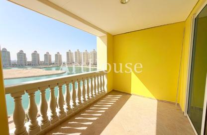 Apartment - 2 Bedrooms - 4 Bathrooms for rent in Viva Bahriyah - The Pearl Island - Doha