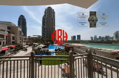 Apartment - 1 Bedroom - 1 Bathroom for rent in Abraj Bay - Abraj Quartiers - The Pearl Island - Doha