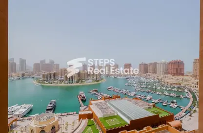 Apartment - Studio - 1 Bathroom for rent in West Porto Drive - Porto Arabia - The Pearl Island - Doha