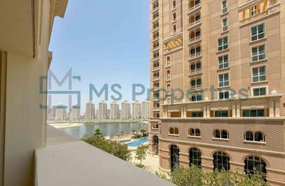 Apartment - Studio - 1 Bathroom for rent in Viva East - Viva Bahriyah - The Pearl Island - Doha