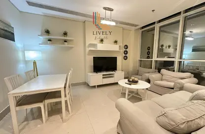 شقة - 2 غرف نوم - 2 حمامات للايجار في 195 مساكن مارينا - منطقة المارينا - الوسيل