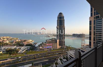 Apartment - 2 Bedrooms - 3 Bathrooms for rent in Abraj Bay - Abraj Quartiers - The Pearl Island - Doha