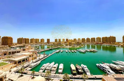 Apartment - 1 Bedroom - 1 Bathroom for sale in East Porto Drive - Porto Arabia - The Pearl Island - Doha