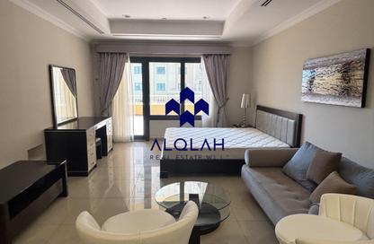 Apartment - Studio - 1 Bathroom for rent in East Porto Drive - Porto Arabia - The Pearl Island - Doha