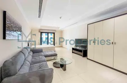 Apartment - Studio - 1 Bathroom for rent in West Porto Drive - Porto Arabia - The Pearl Island - Doha