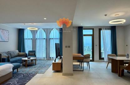 Apartment - Studio - 1 Bathroom for rent in La Plage Centrale - La Plage - The Pearl Island - Doha