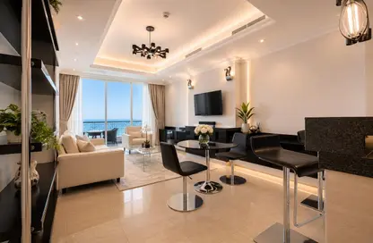 Apartment - 2 Bedrooms - 3 Bathrooms for rent in Bilal Pearl Suites - Viva Bahriyah - The Pearl Island - Doha